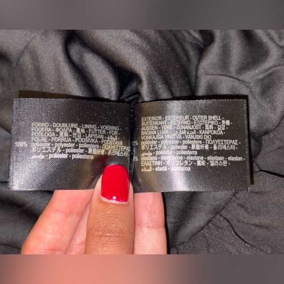 Zara Black Voluminous Hem Peplum Blazer – Size XL - Picture 8 of 14